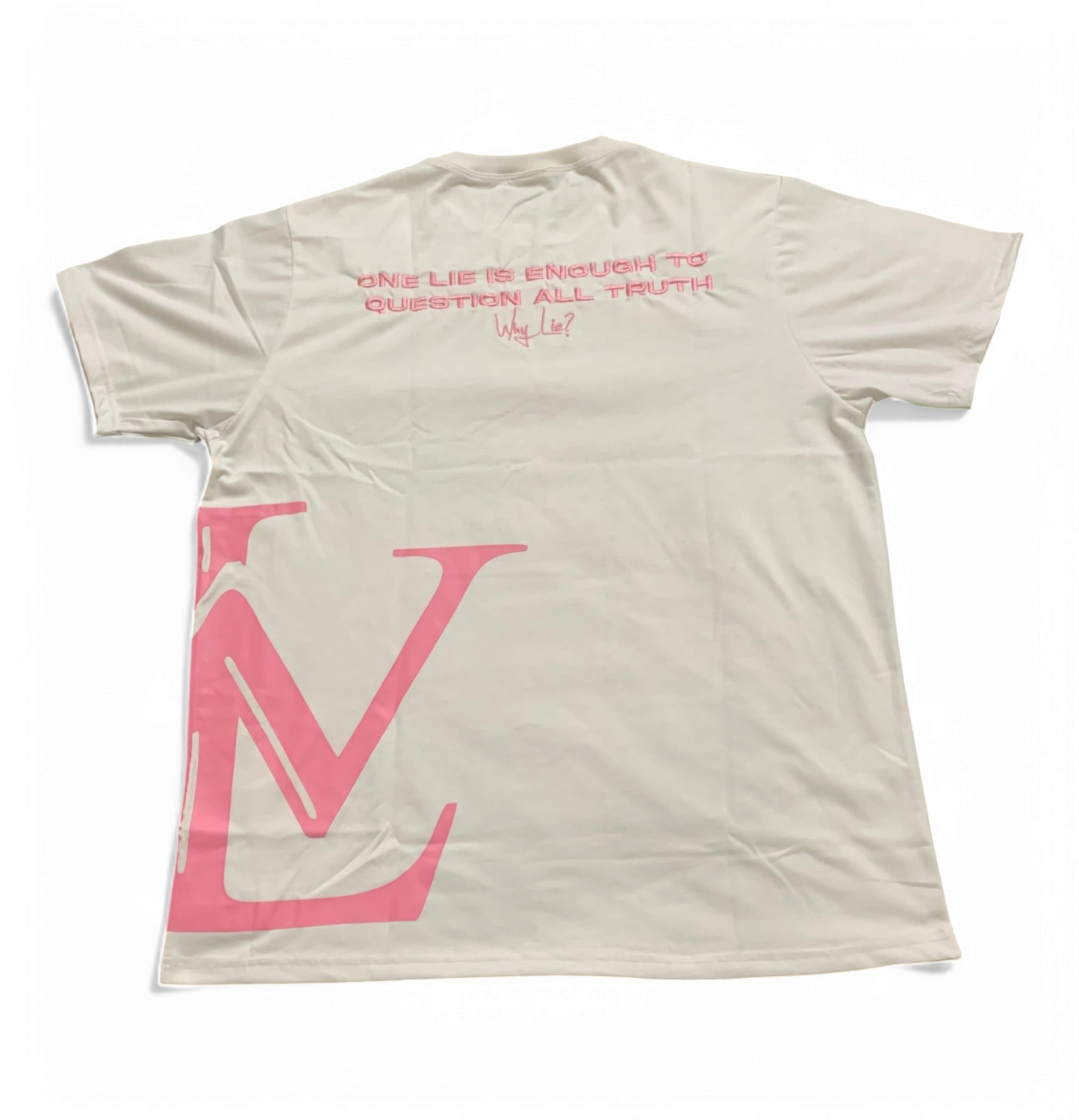 Big WL Shirt White/Pink