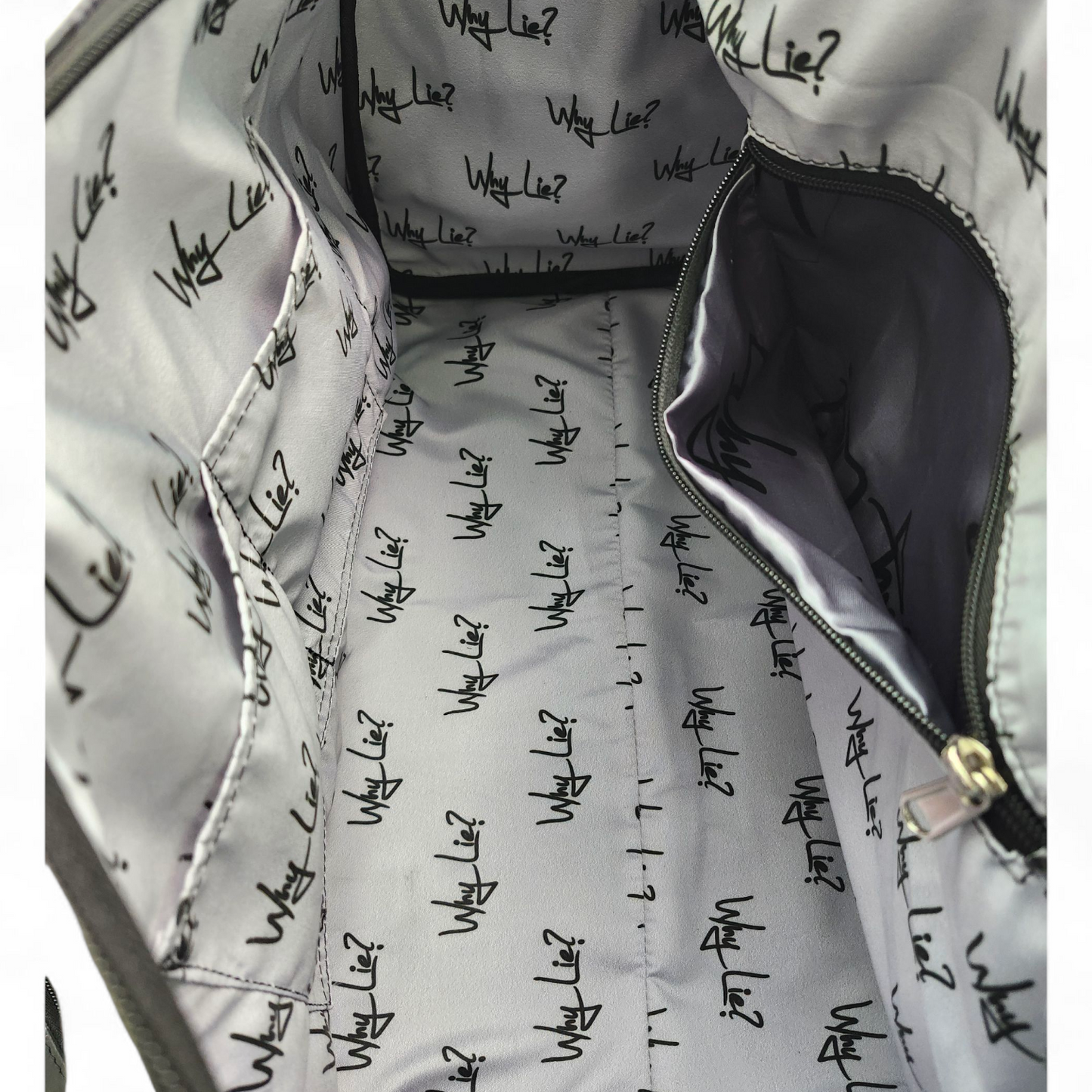 Leather Duffle Bag (Black)