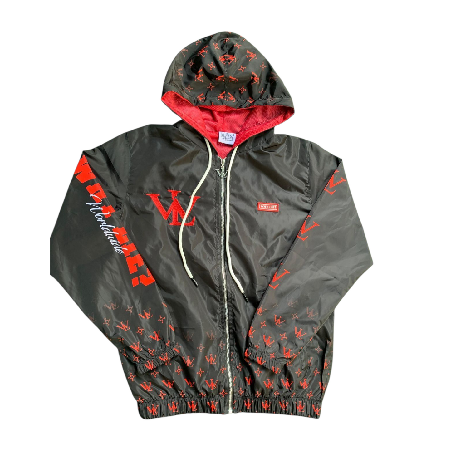 Windbreaker Black/red