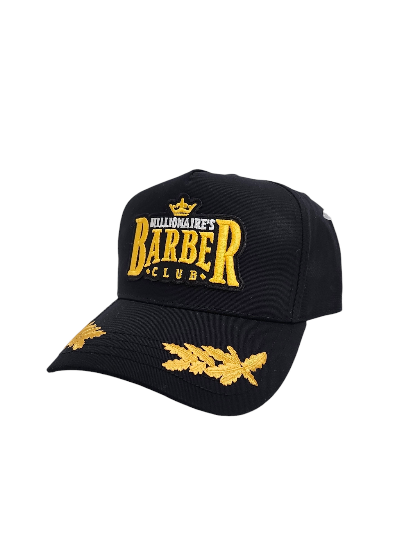 General Millionaires Barber Club 5 Panel Hat /Black