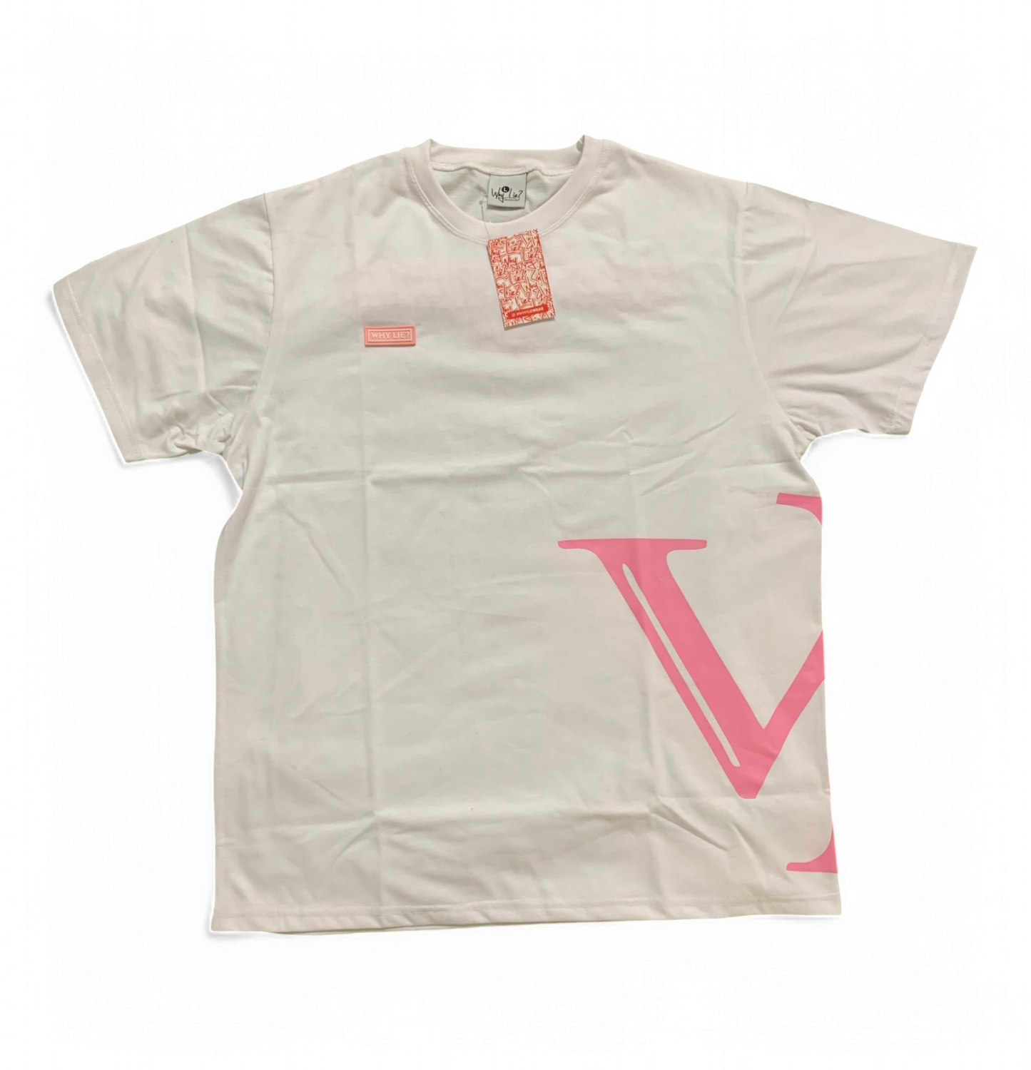 Big WL Shirt White/Pink