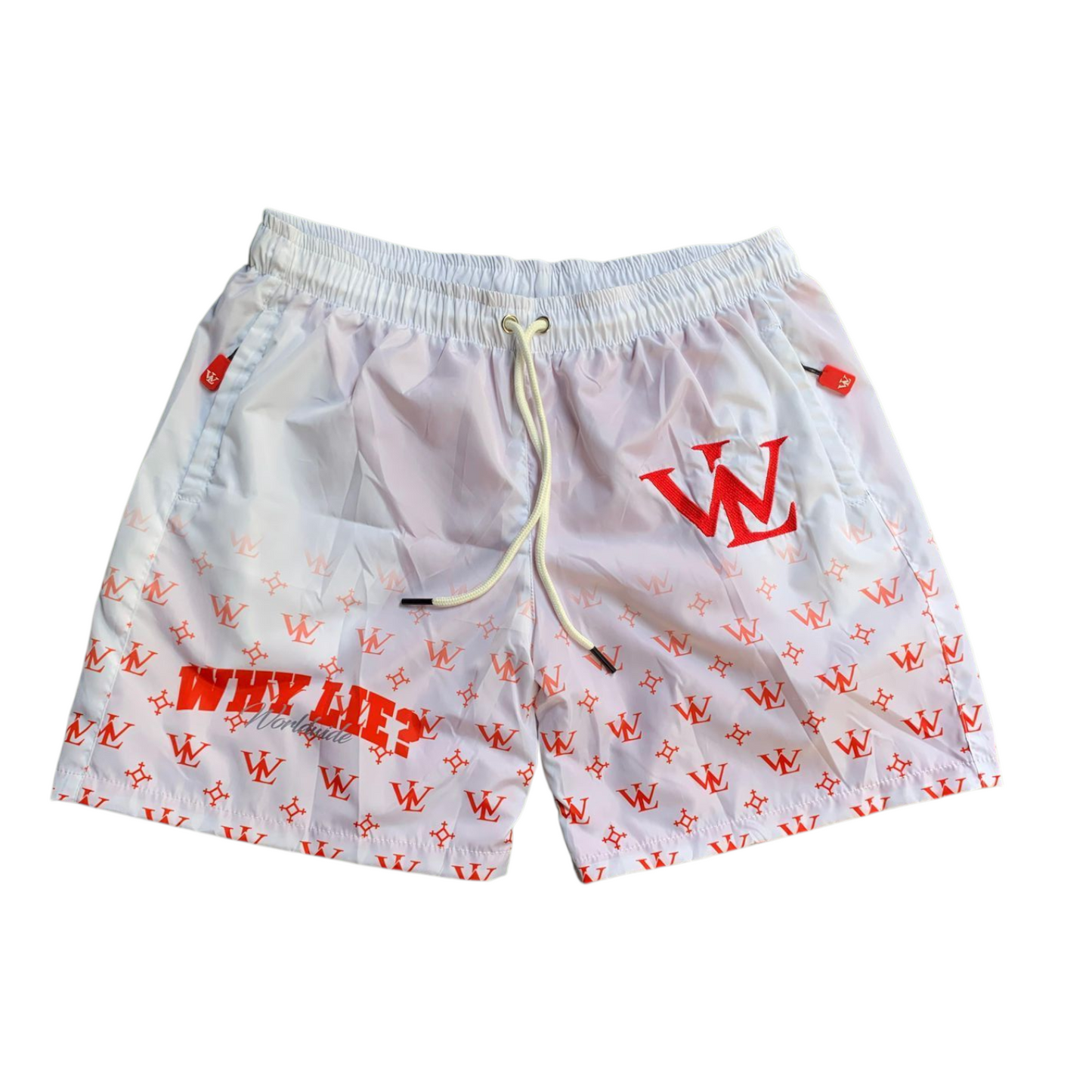 Windbreaker White/red