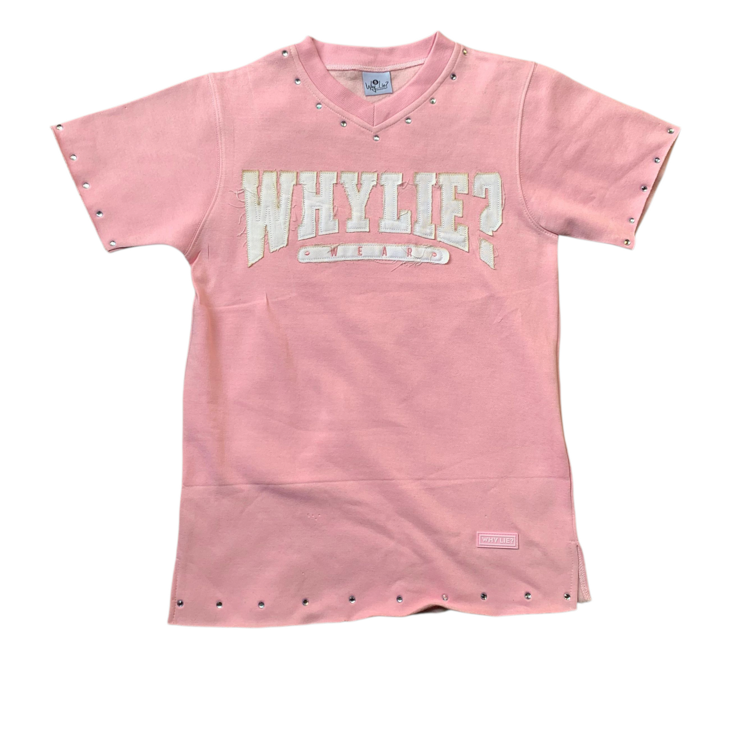 FIRE Short Set (PINK/Wht)