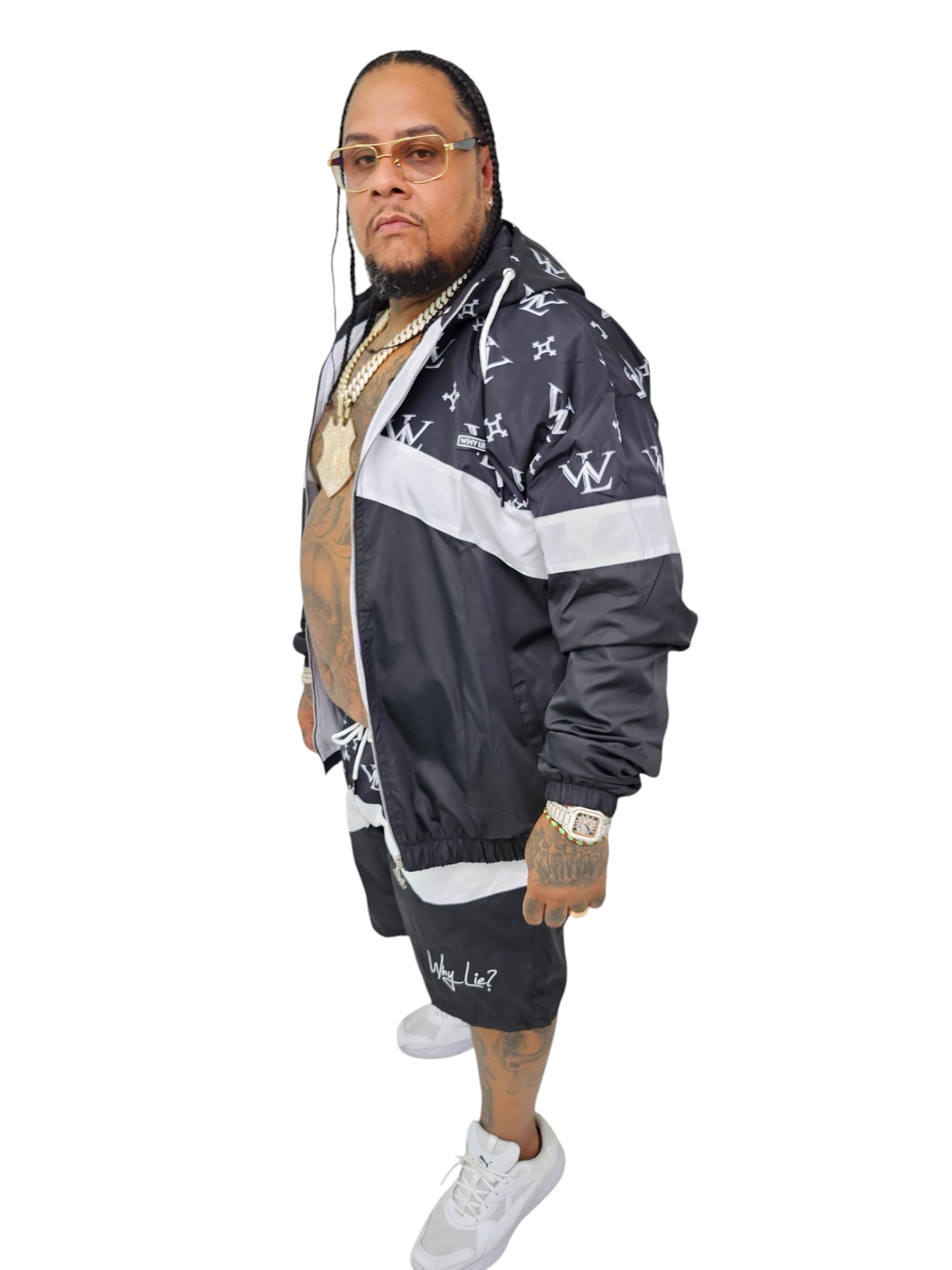 Windbreaker (Blk/Wht)