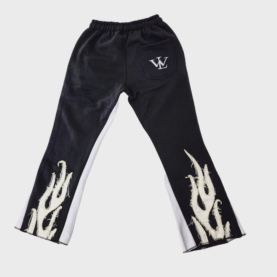 FIRE PANTS Black