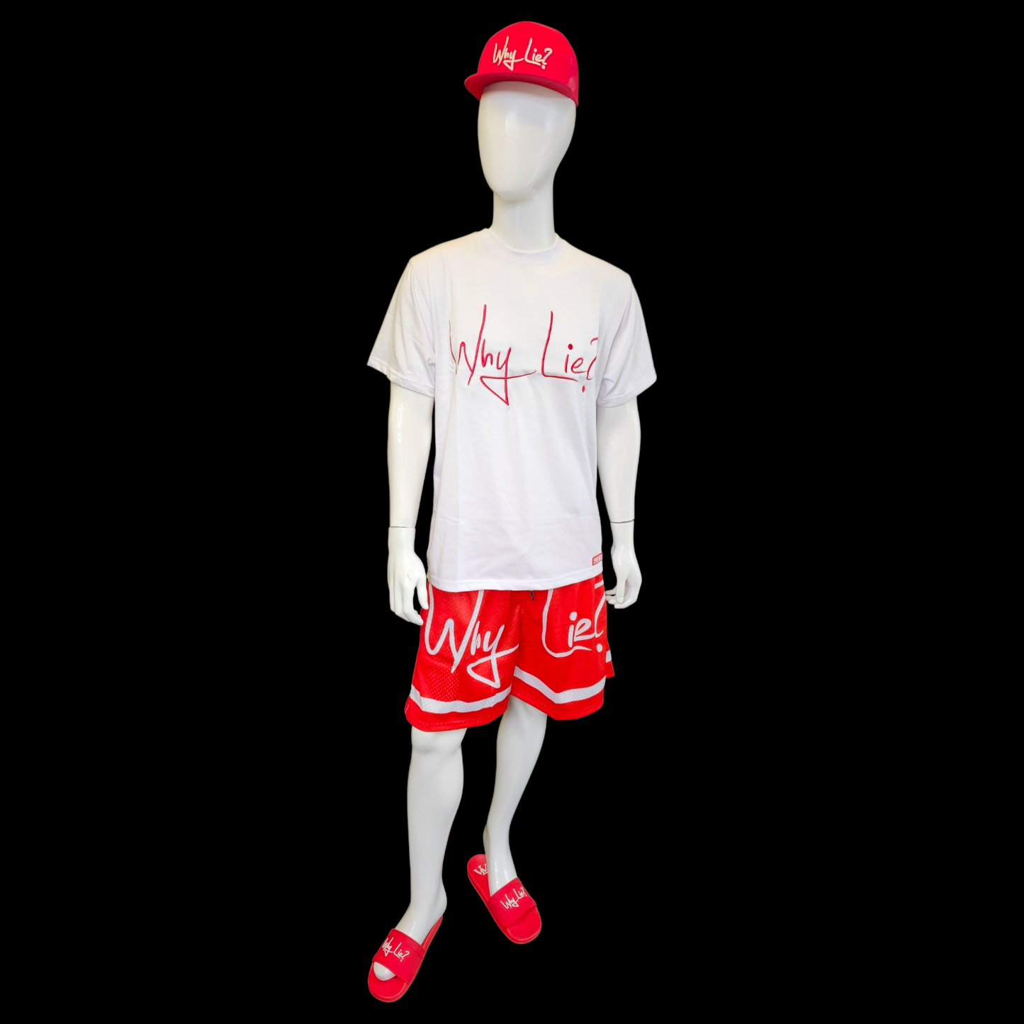 Red Signature Shorts