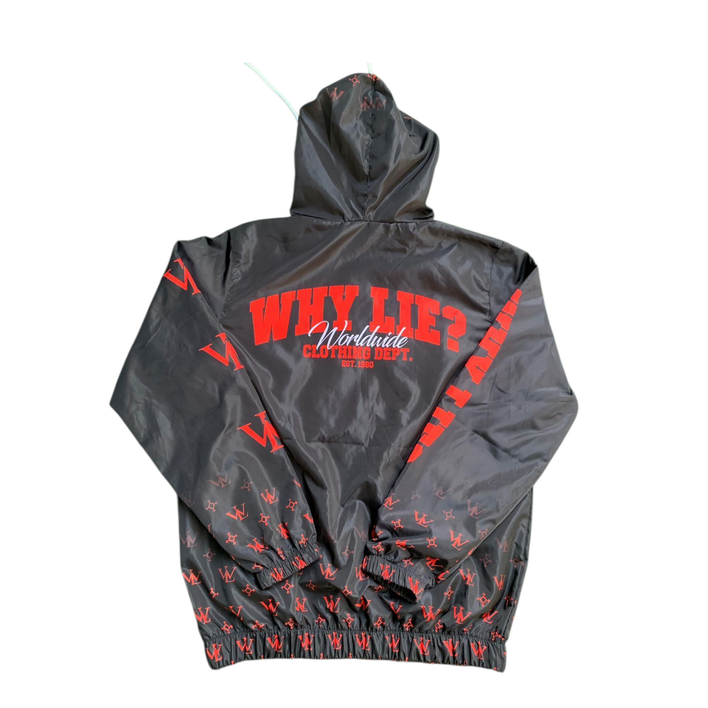 Windbreaker Black/red