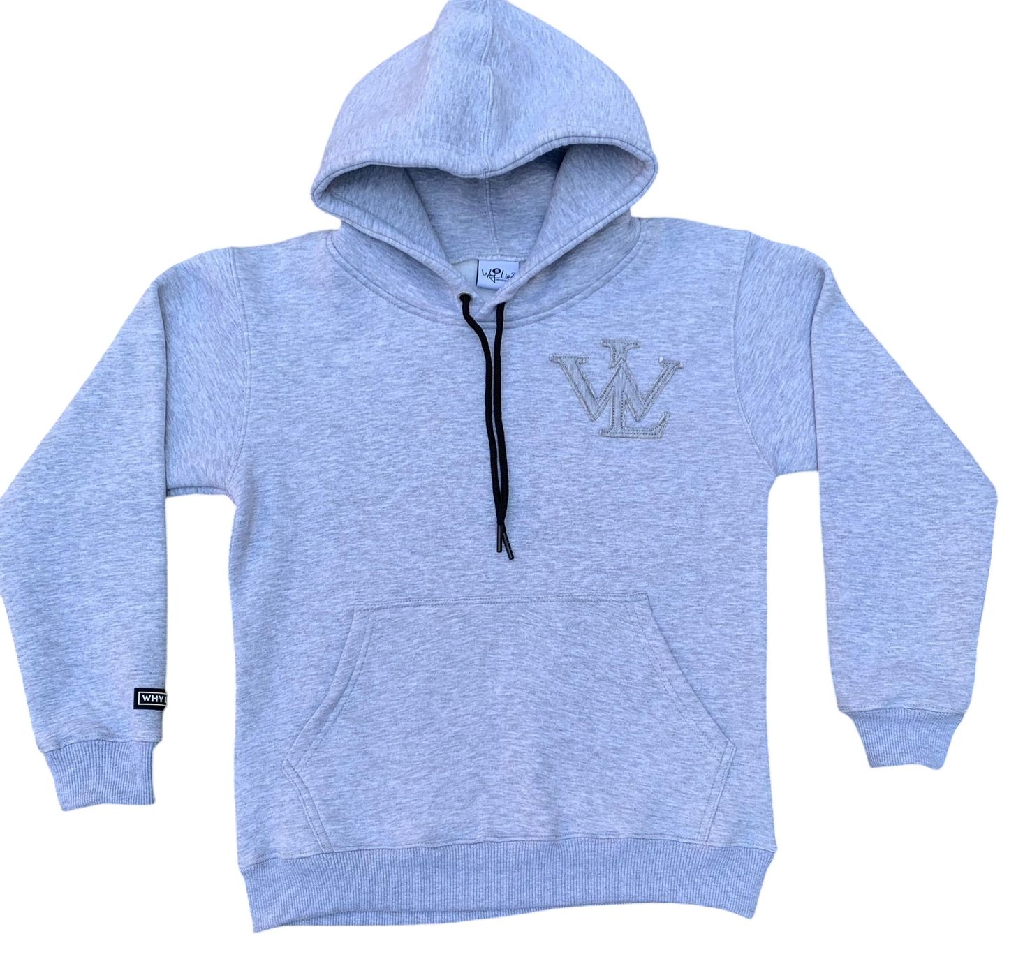 Grey Sweatsuit w/Grey Distress Logos