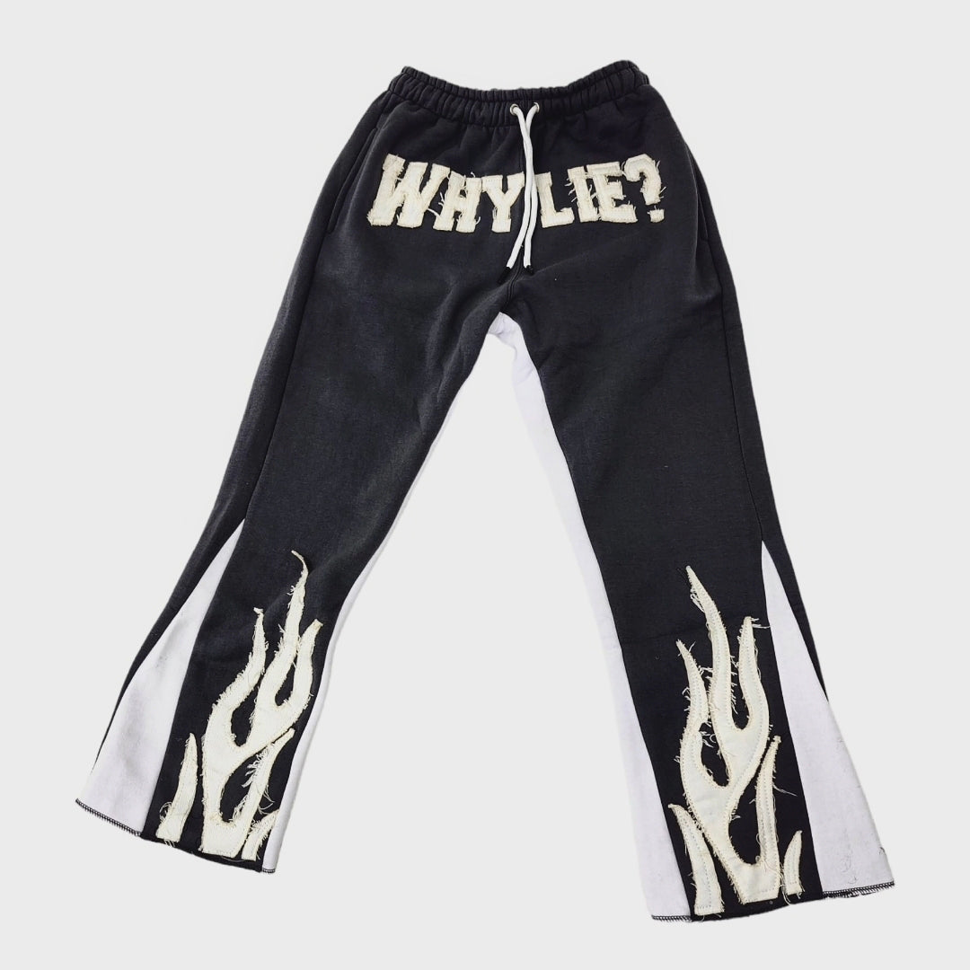 FIRE PANTS Black