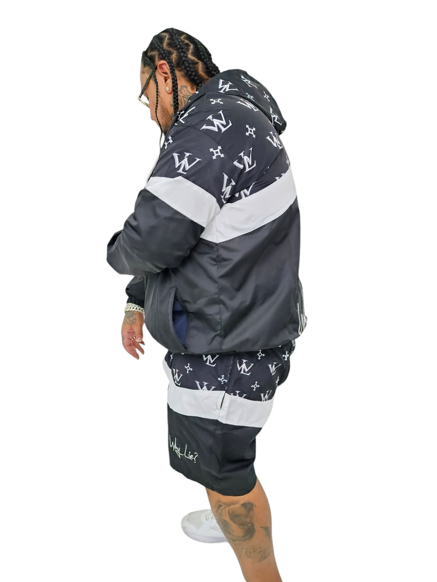 Windbreaker (Blk/Wht)