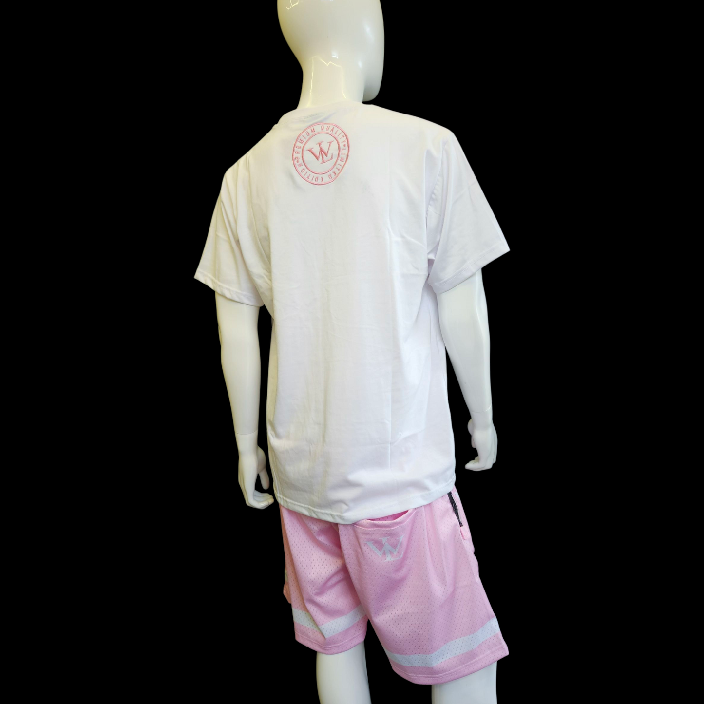 Pink Signature Shorts