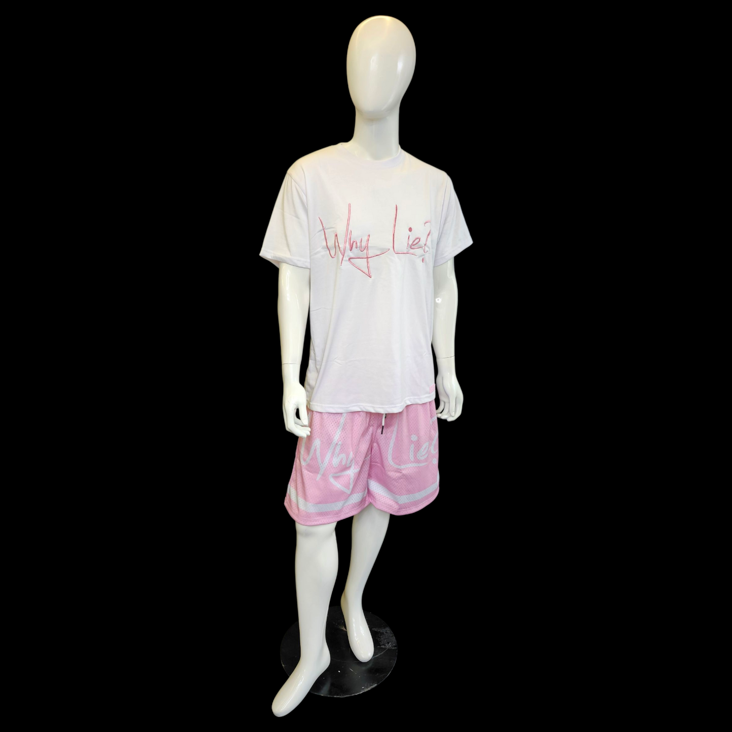 Pink Signature Shorts