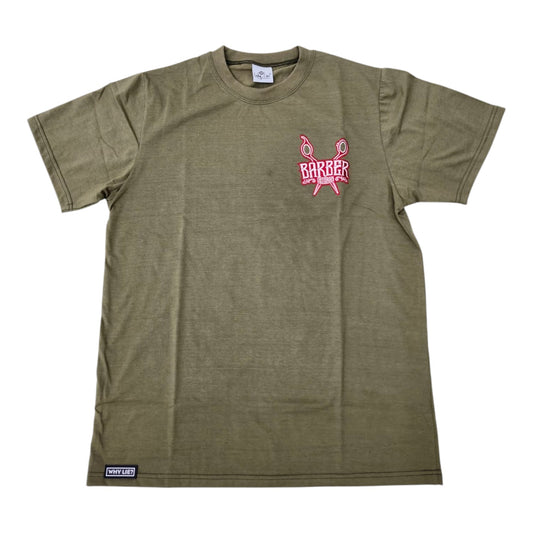 Barber Veteran Olive Green/Red/Wht