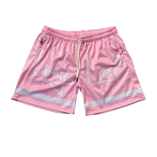 Pink Signature Shorts