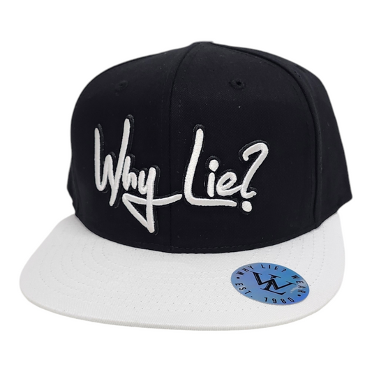 Black/White Snapback