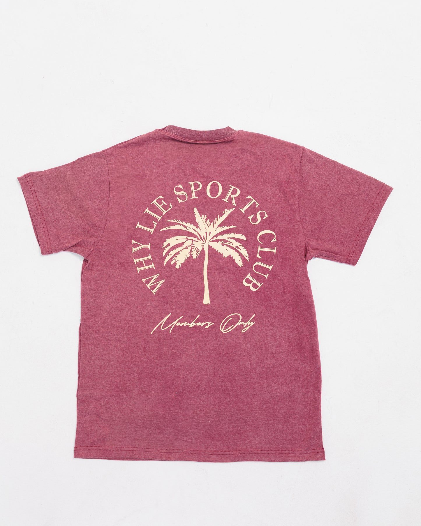 Sports Club Shirt (Burgundy)