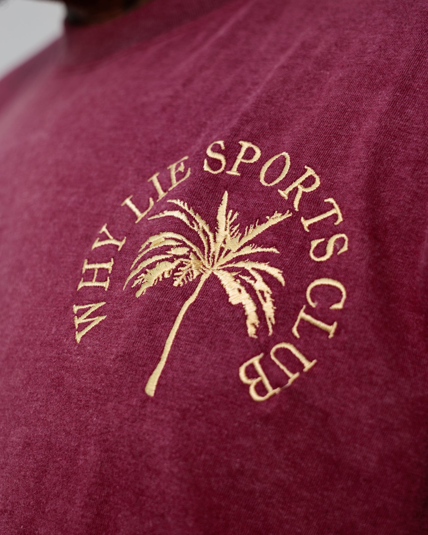 Sports Club Shirt (Burgundy)