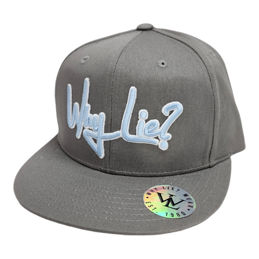 Grey/Baby Blue Snapback