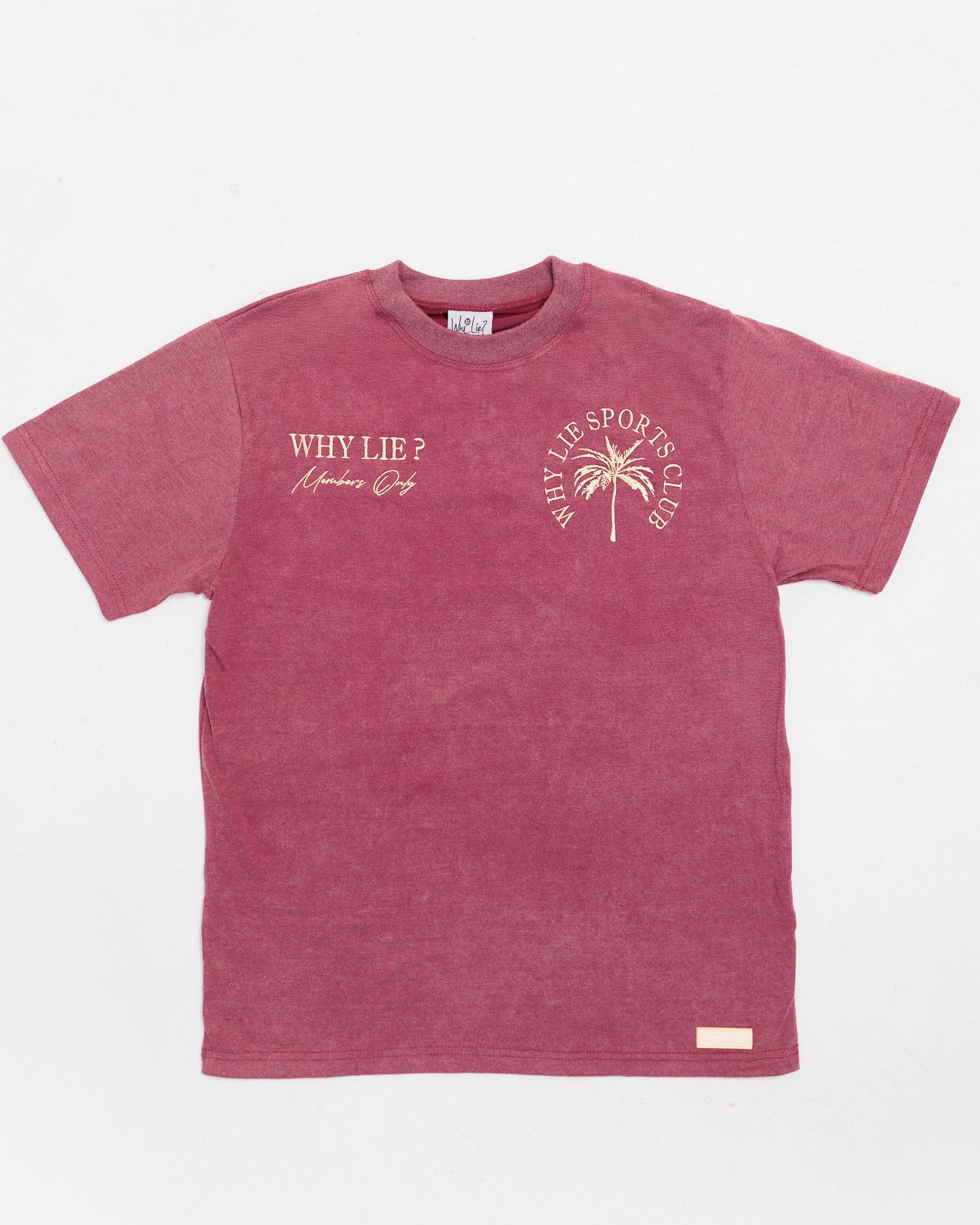 Sports Club Shirt (Burgundy)