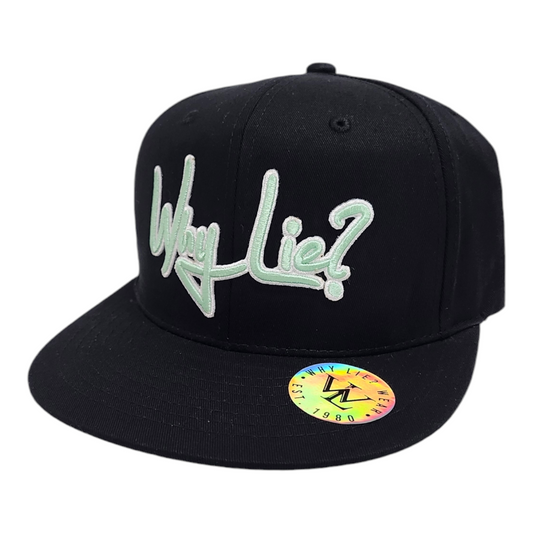 Black/Turquoise Snapback