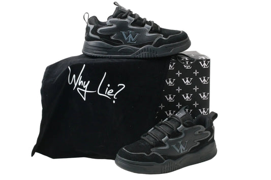 Why Lie? Ones Sneakers (Black/Grey)
