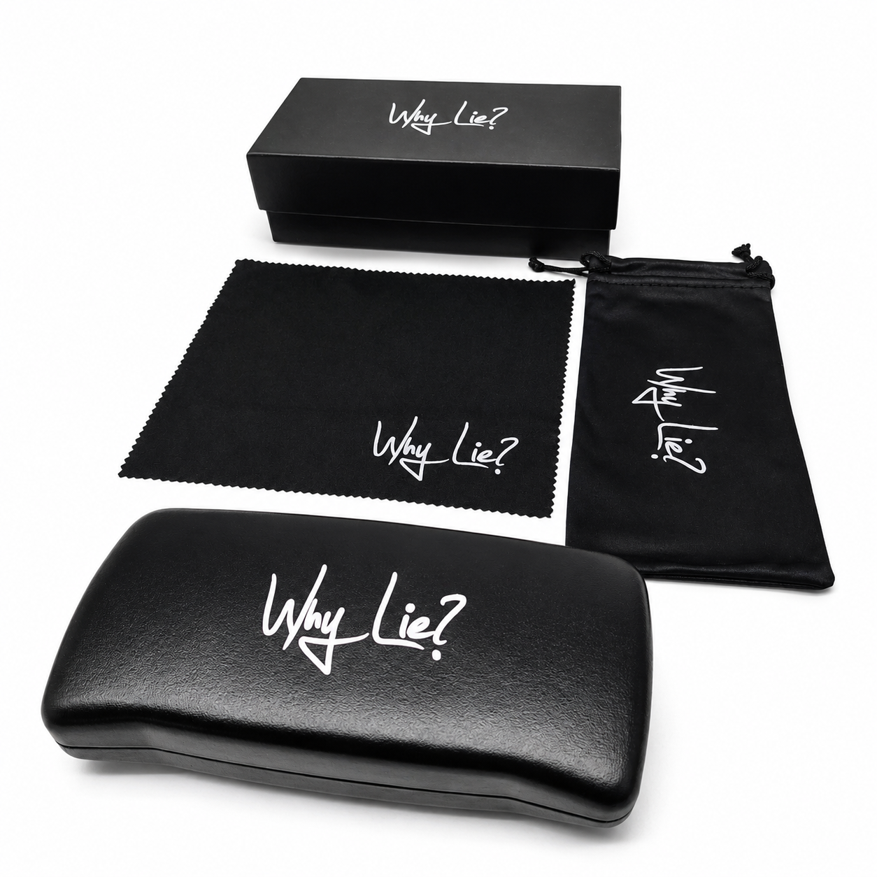 Why Lie? Glasses (Brown Lens)