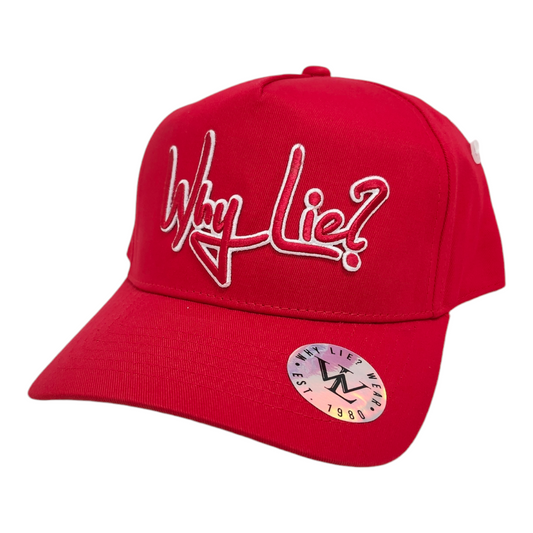 Red/White 5 Panel Hat