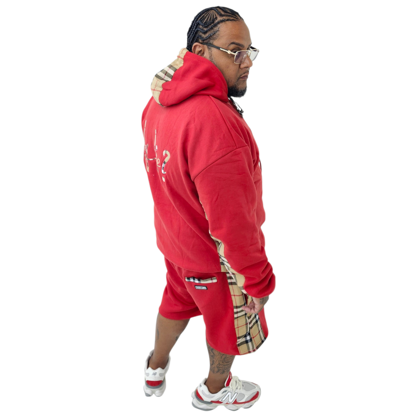 WL Burberry Set (Red)