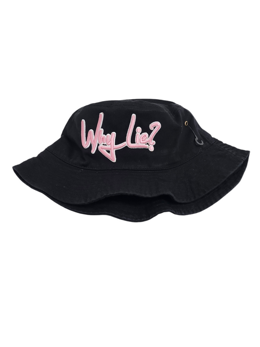 Black/Pink Bucket Hat