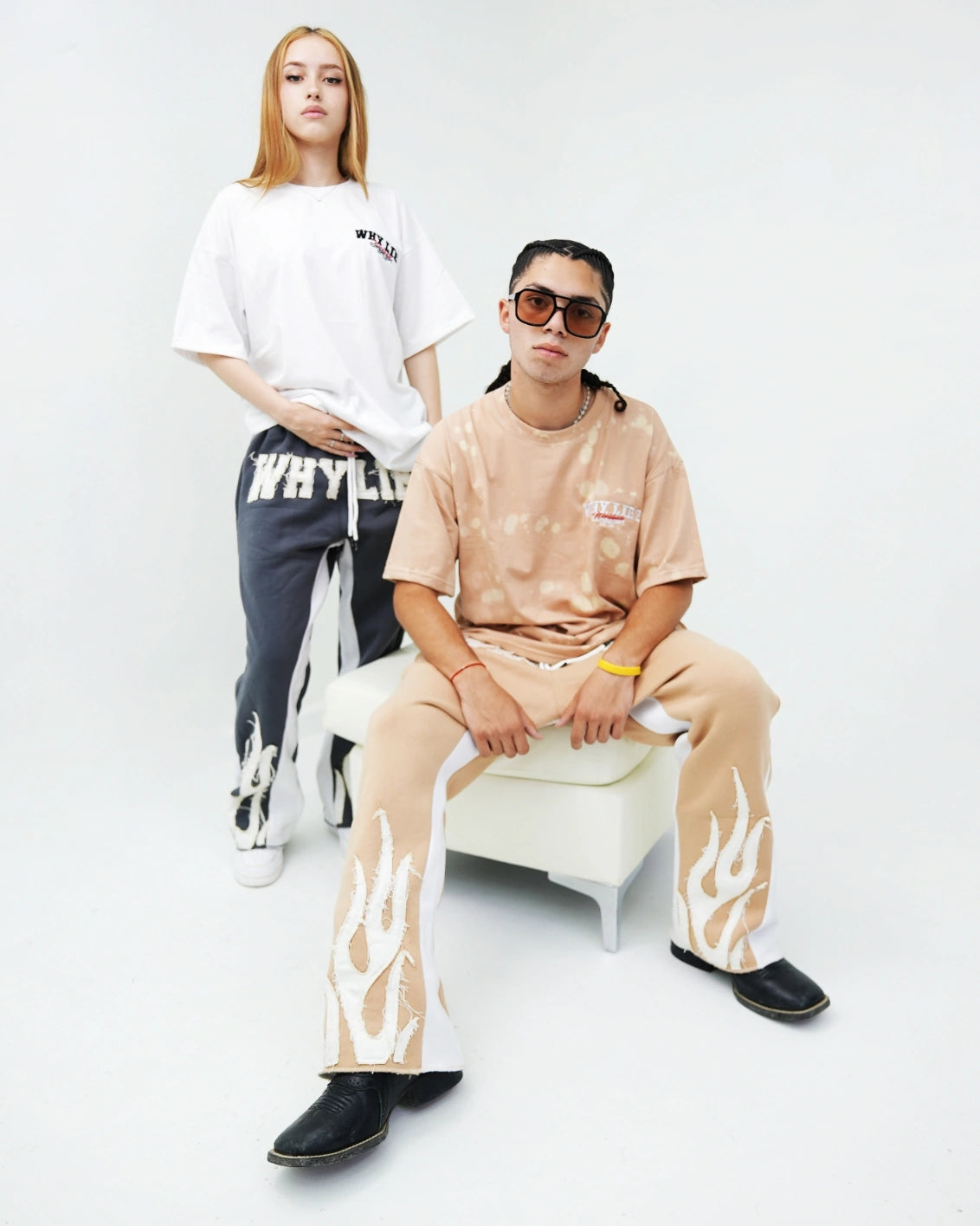 FIRE Unisex Pants (Tan)