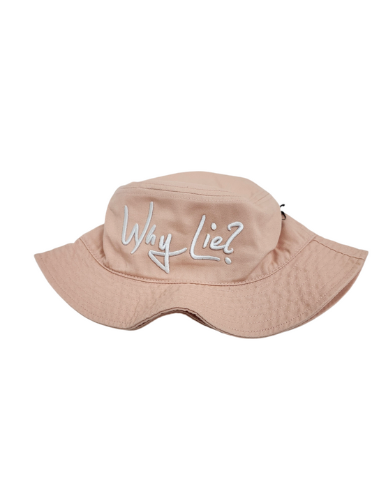 Rose/White Bucket Hat