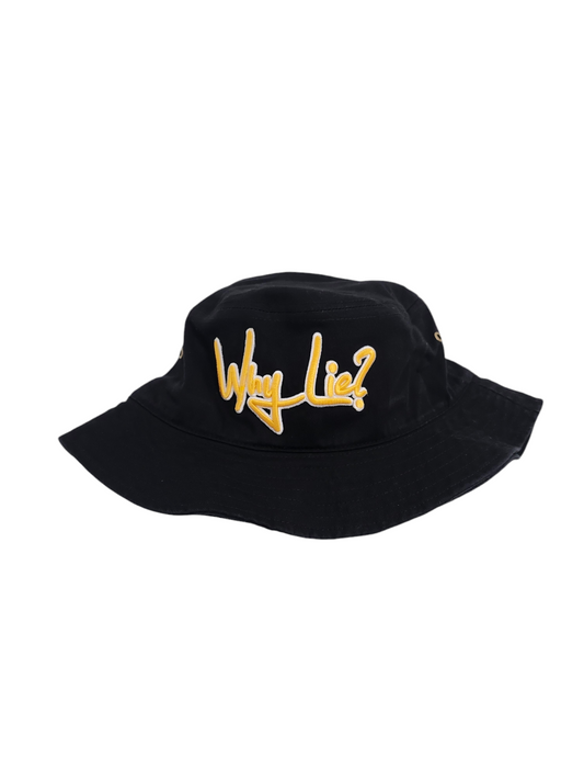 Black/Yellow Bucket Hat