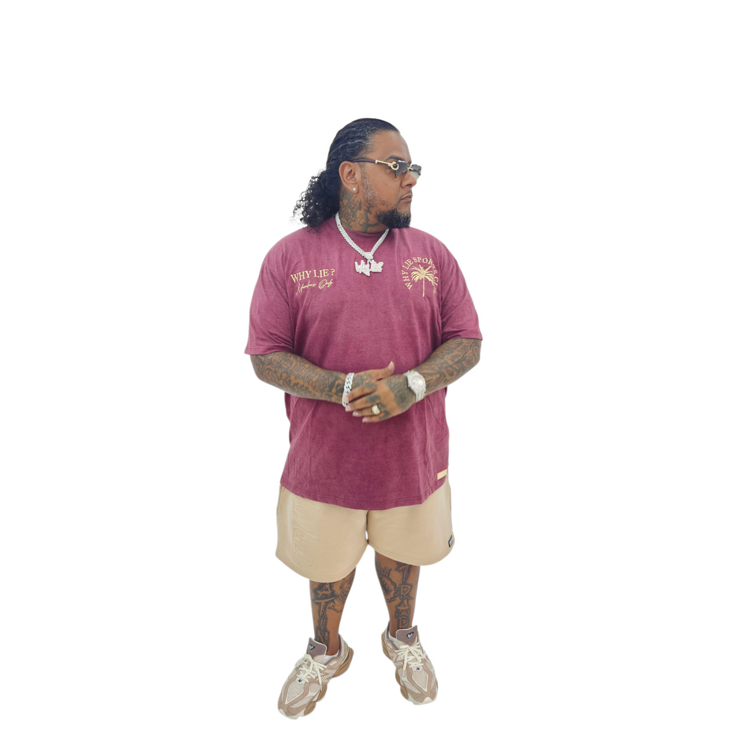 Sports Club Shirt (Burgundy)