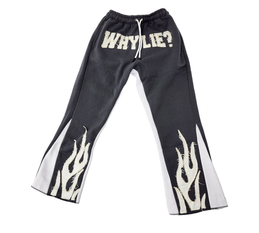 FIRE Unisex Pants (Dark Grey)