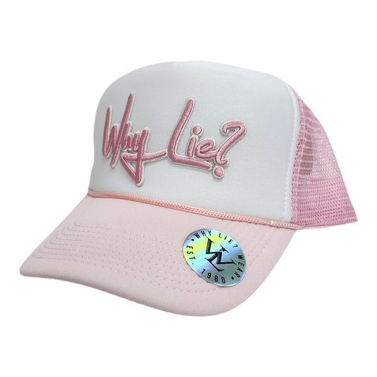 Pink/White Foam Trucker Hat