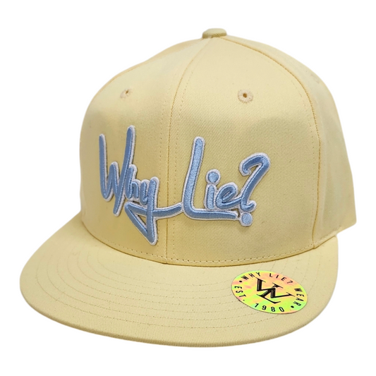 Vanilla/Baby Blue Snapback