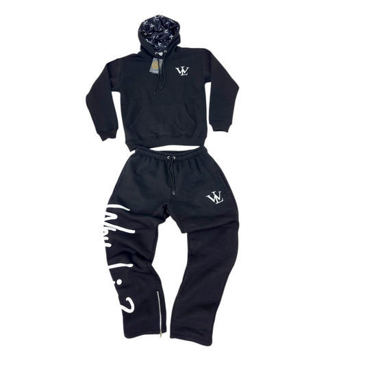 Black Signature Sweatsuit
