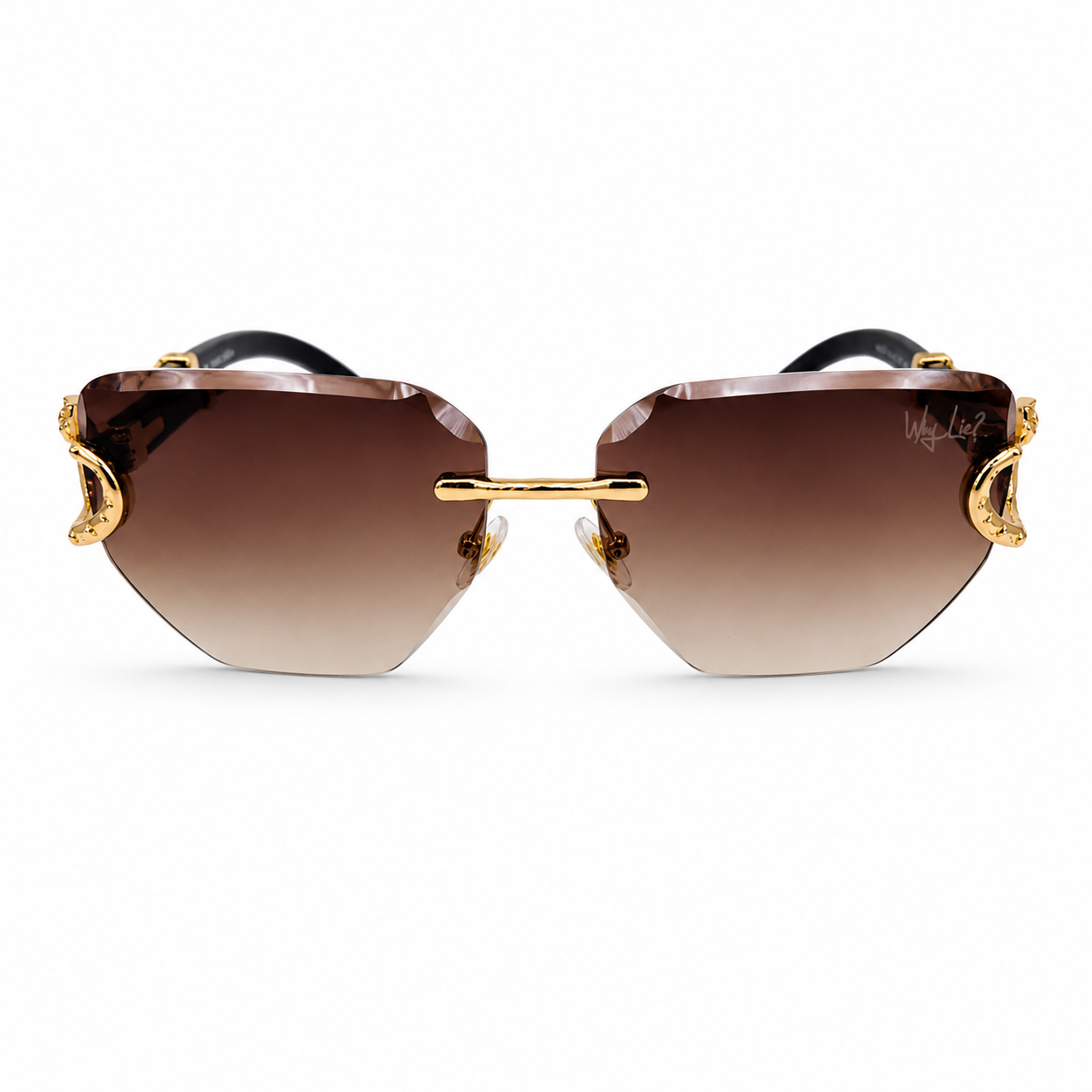 Why Lie? Glasses (Brown Lens)